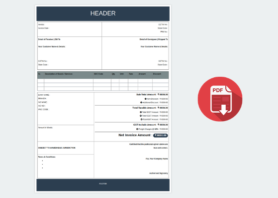 Classic Invoice Template