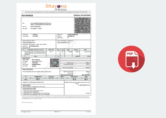 Classic Invoice Template